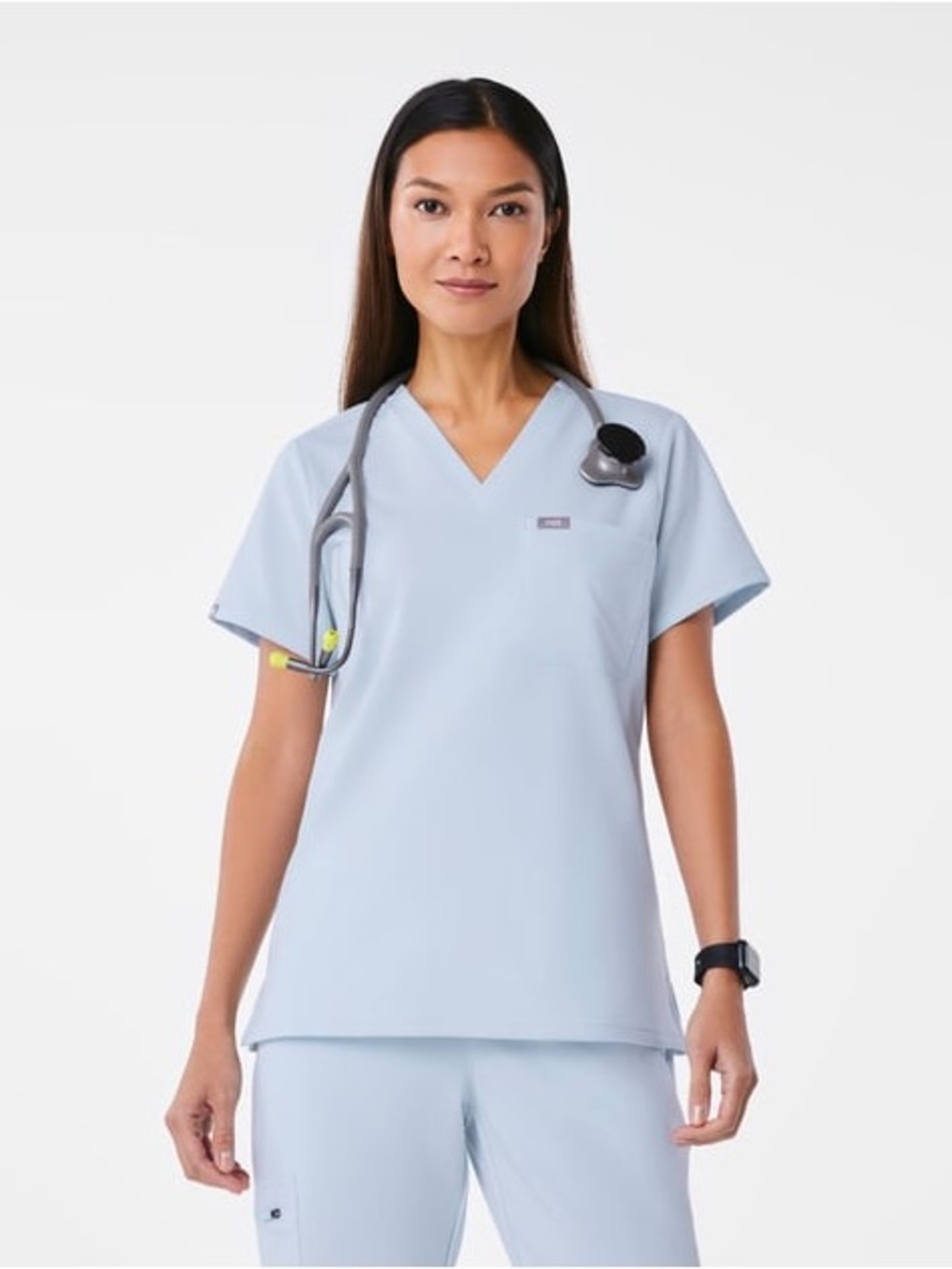Figs Open Skies HW Livingston & Catarina Medium Scrub Set
